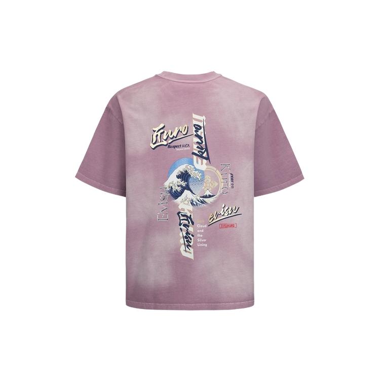 EVISU T-Shirts Men's Crew Neck Moderate Straight Fit 2ESGNM2TS559BZCT