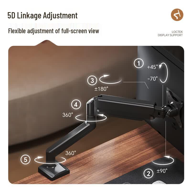 Loctek Single Monitor Desk Mount