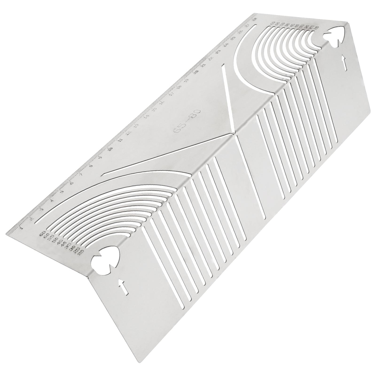 

Инструмент для разметки углов и дуг Квадратный изгиб стальной трубы Изгиб стальной трубы Разметка Сварочные инструменты для рабочих Измерение изгиба трубы для DIY