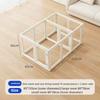 Acrylic Dog Fence Kennel Pet Indoor Isolation Dog Fence Safety Protection Anti-Jailbreak Large Dog Cage Pet House Products