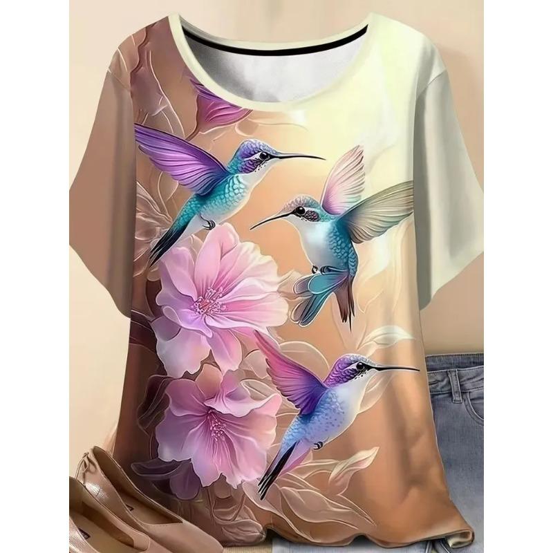 3D Printed Women s T-shirts Are Breathable, Fashionable and Versatile in Summer S