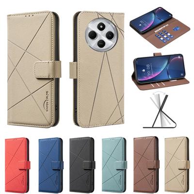 Wallet With Card Slot Kickstand Magnetic Flip Leather Case For Redmi 14C 13C 4G 13C 5G 12 4G 12C 10 10 2022 Cover Funda