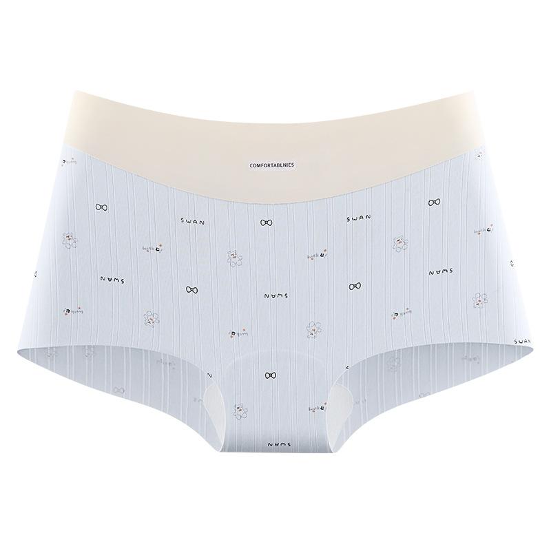 Big Size Girl Summer New Sexy Pure Cotton Extension Crotch Without A Mark In Waist Four Corners Underwear