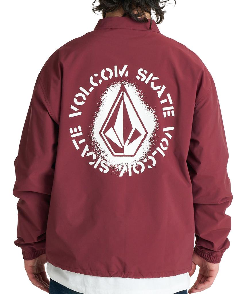 VOLCOM Long Beach Jacket (Burgundy)