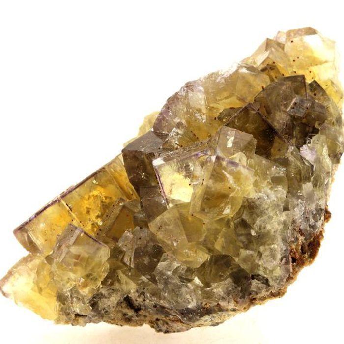 Pierres et Minéraux. Fluorite. 413.0 ct. Valzergues, Aveyron, Occitanie, France..