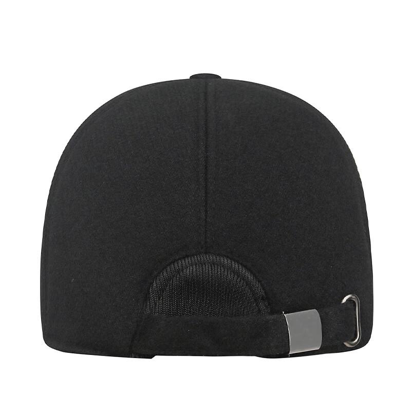 Casquette de baseball d'hiver chaude à rabats d'oreilles pour homme