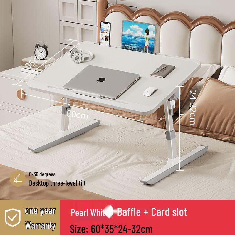 Adjustable Student Writing Table with Mobile Bracket for Bedroom or Dormitory