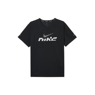 Miler Flash T Shirt Men's Black IB4128-010
