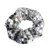 Hair Tie Square Sequin Decoration Elastic Fabric Hair Band No Damage Decorative Hair Rope Hair Accessories