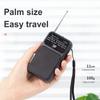 AM FM Stereo Radio Built-in Speaker Radio Player Battery Operated Telescopic Antenna Radio Flashlight with 3.5mm Headphone Jack