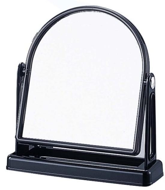 

Yamamura Stand Mirror Black Beautiful Made in Japan Round-type Y-2006 чорний