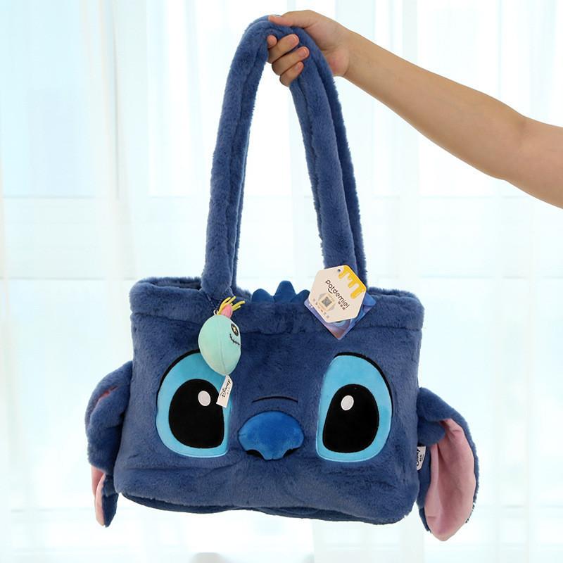 Genuine Stitch Plush Bag Cute Large Capacity Woody Autumn And Winter Plush Shoulder Bag Sullivan Tote Bag Book
