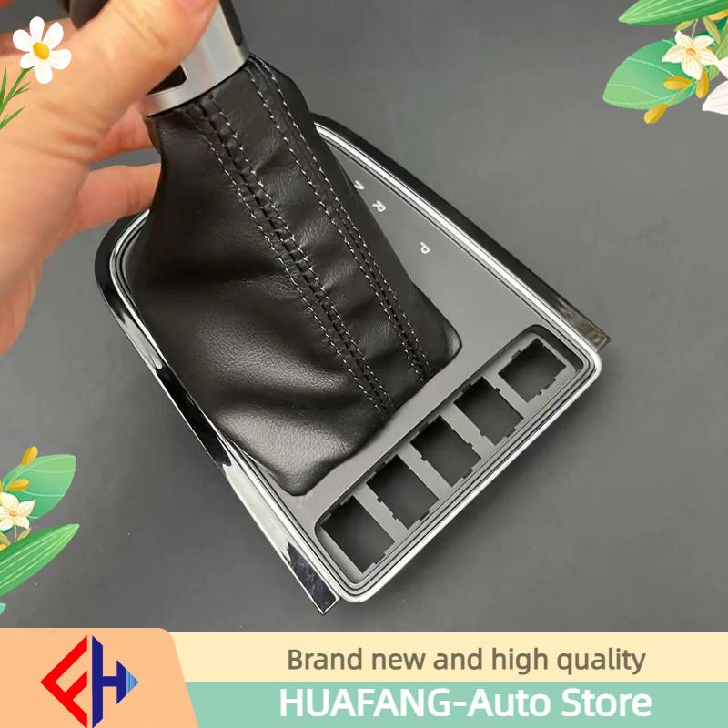 Original 16d713203m Car Accessories High Quality Original Gear Shift Knob With Real Leather Handle For   Jetta 2015-2018