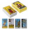 Creative English Tarot Oracle Card Portable Board Game Card