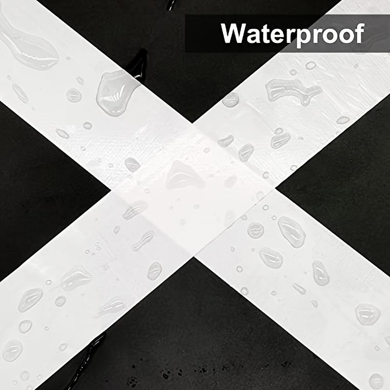 Heavy Duty White Duct Tape, 2 Inches X 30 Yards, 8.27 Mil Thickness, Strong, Flexible, No Residue, for Repairs, Industrial