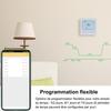 Ketotek 16A/3A WIFI Smart Room Thermostat Electric Floor Heating Temperature Controller Voice Touch