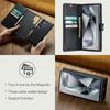 Magnetický flip kožené pouzdro na telefon pro Samsung Galaxy S25 FE S25 Edge S24 Ultra S23 Plus S22 S21 S20 Note 20 10 2 v 1 Odnímatelná peněženka kryt na karty Etui