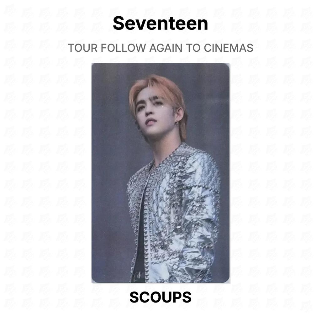 Seventeen TOUR FOLLOW AGAIN TO CINEMAS Official Photocard