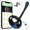 Vibrerende Cock Ring Prostata Massasjer App Fjernkontroll 9 Vibrerende par Mannlige Sexleketøy Vibrerende Butt Plug Anal Plug Penis Ring Sexleketøy