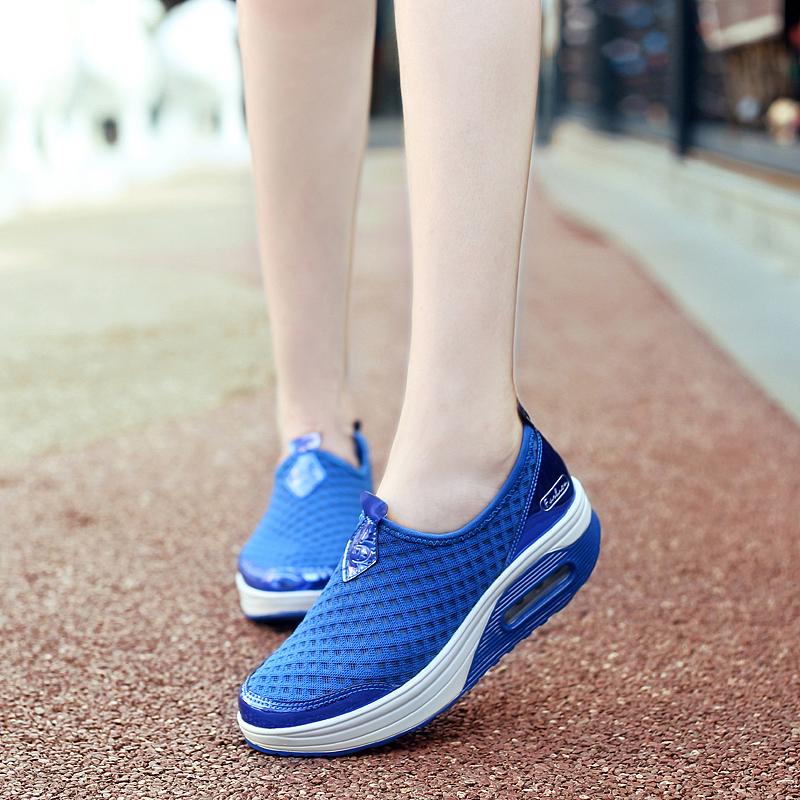Купить Женская модная дышащая обувь Shake, повседневные кроссовки ...