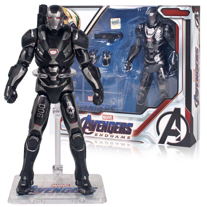 Avengers 4 Captain America Movable Pvc Action Figure With Bracket Box For Collectors