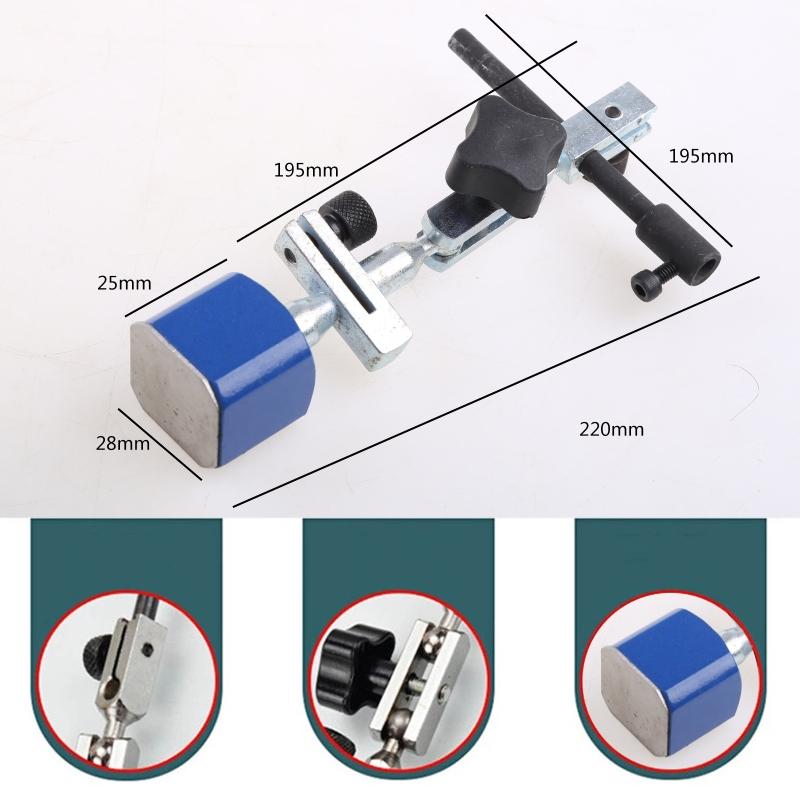 Reliable Adjustable Magnetic Base Holder for Digital Dial Indicator Use for Metalwork Pieces and Maintain Fine Stable