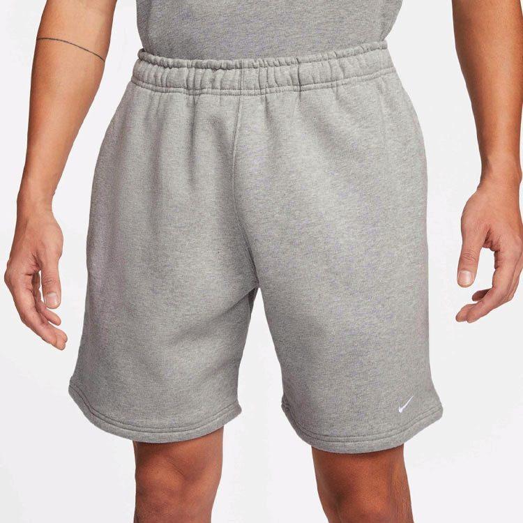 Nike Solo Swoosh Casual Shorts Unisex Gray DV3056-063