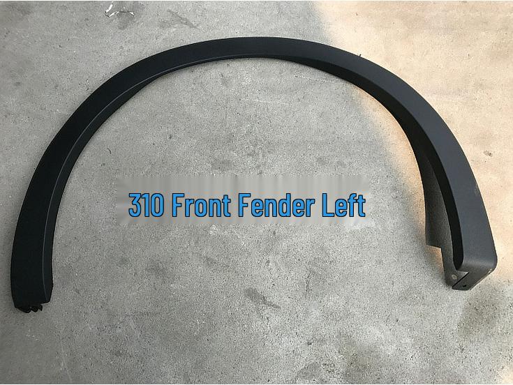 Baojun 560/510/310/310W Front & Rear Wheel Arch Fenders with Clips