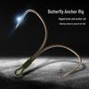 Special Fishing Rig: Three-Claw Hook Set for Grass and Silver Carp