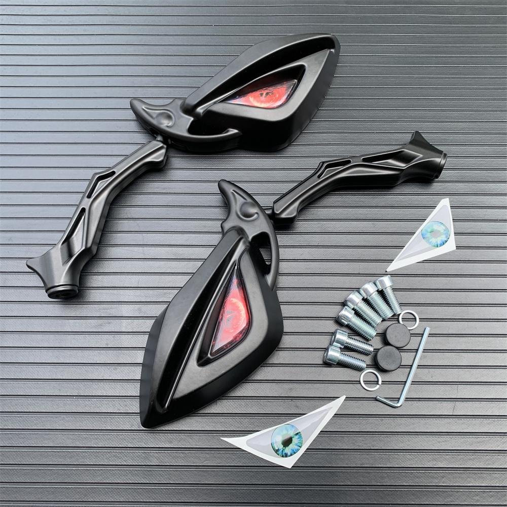 

Универсальное 8мм 10мм Мотоциклетное Зеркало заднего вида «Орлиный глаз» для Yamaha Suzuki Honda Kawasaki BMW Triumph