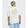 Adidas Originals Basketball Logo Loose Fit Crew Neck Short Sleeve T-Shirt Unisex Tops KD3613