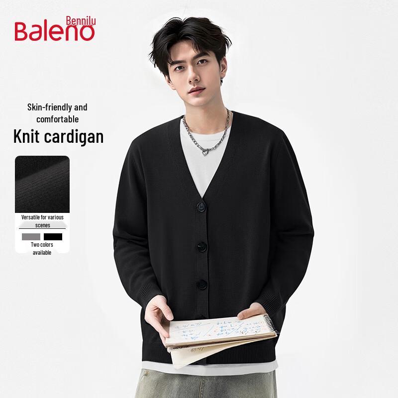 

Baleno Men s V-Neck Knit Cardigan Jacket 2XL