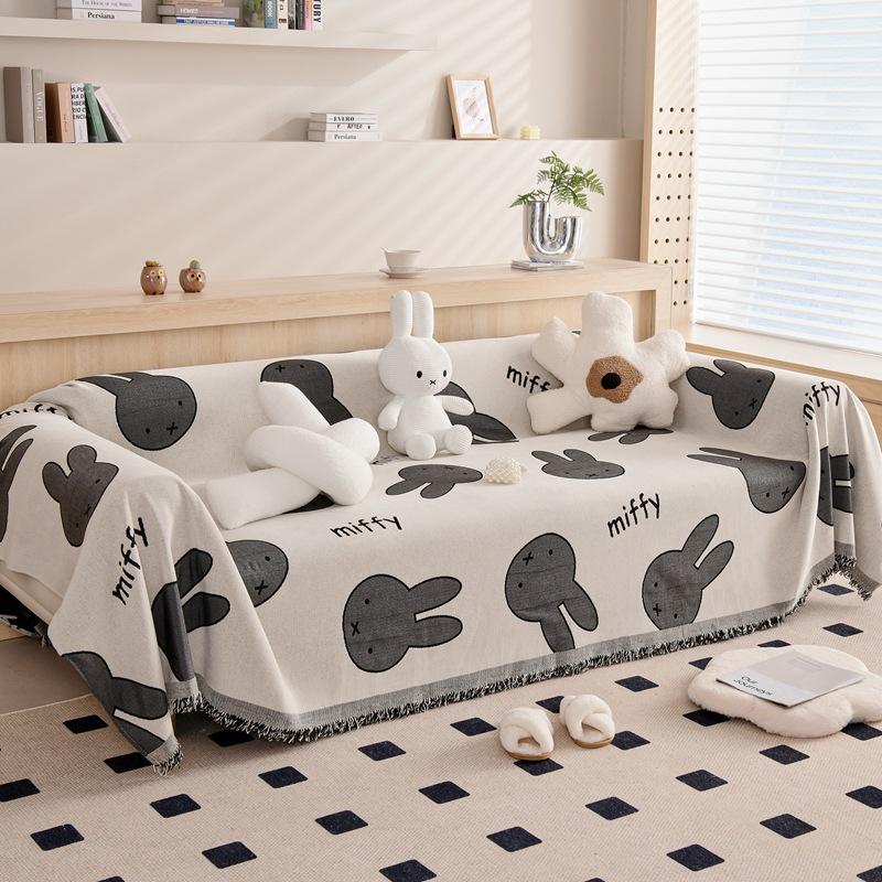 

Anti-Scratch Universal Sofa Cover Non-Slip Full Cover Blanket All-Inclusive Towel Mat for Four Seasons Protection 180*130cm