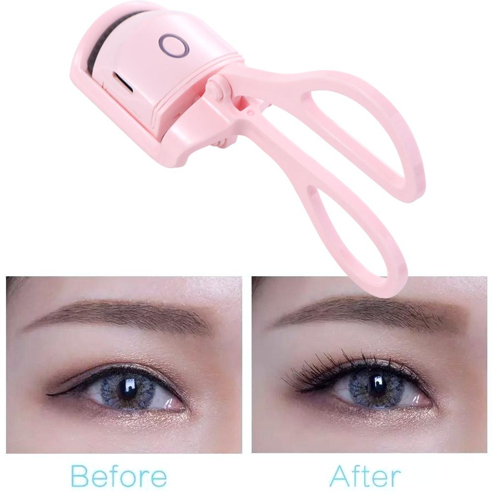 Iron Perm Eyelashes Clip Makeup Accessories Temperature Control Electric Heated Eyelashes Curler