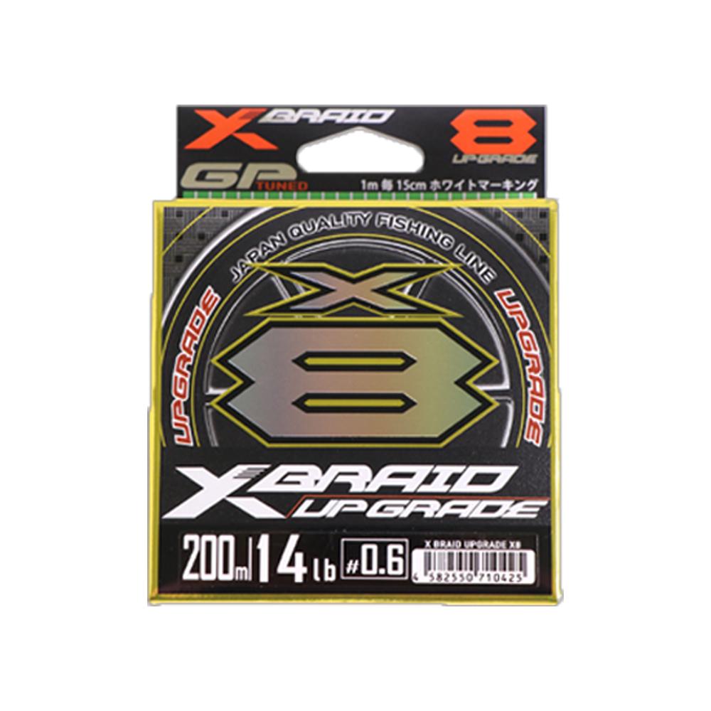 Оригинальная 8-жильная плетеная леска YGK X-BRAID UPGRADE X8 Гладкий круглый профиль Низкое водопоглощение для кастинговых и спиннинговых удилищ 1.2/150M