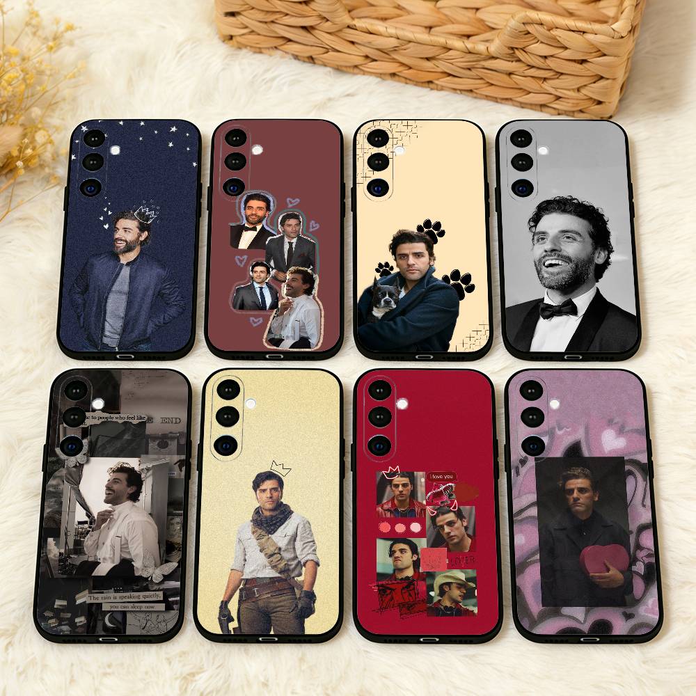 Actor O-Oscar I-Isaac Phone Case For Samsung A73,A21s,A22,A31,A32,A52,A53,A71,A80,Soft Black Shell