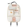 Capybara Car Storage Bag: Anti-Dirty, Anti-Kick, Cartoon Leather Trash Can