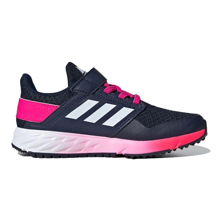 adidas Fortafaito Breathable Low Top Kids' Running Shoes Blue Pink Kids' G27382