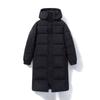 Long Down Jacket Woman Hooded Pure Color Long Sleeve Coat Cotton Overcoat Thick Warm Jackets Casual Female Coat Korean Fashion