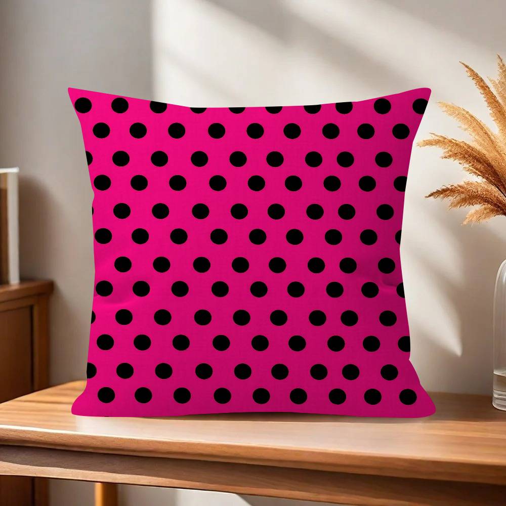 Fashion Polka Dot Figure  45*45cm Cushion Cover Pillow Cover Decor Pillowcase Home Pillowcase for Couch Pillow