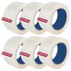 Adhesive Packing Tape Transparent Colorless 48 120M 132Y Strong 6 Pcs