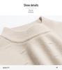 Winter Thick Jacquard Knit Sweater with Half-High Collar for All Ages