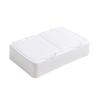 Desktop Storage Box Mini mit Deckel Pop-up Wattestäbchen Kosmetik Baumwolle Kunststoff Staubdicht Student Clutter Organizer