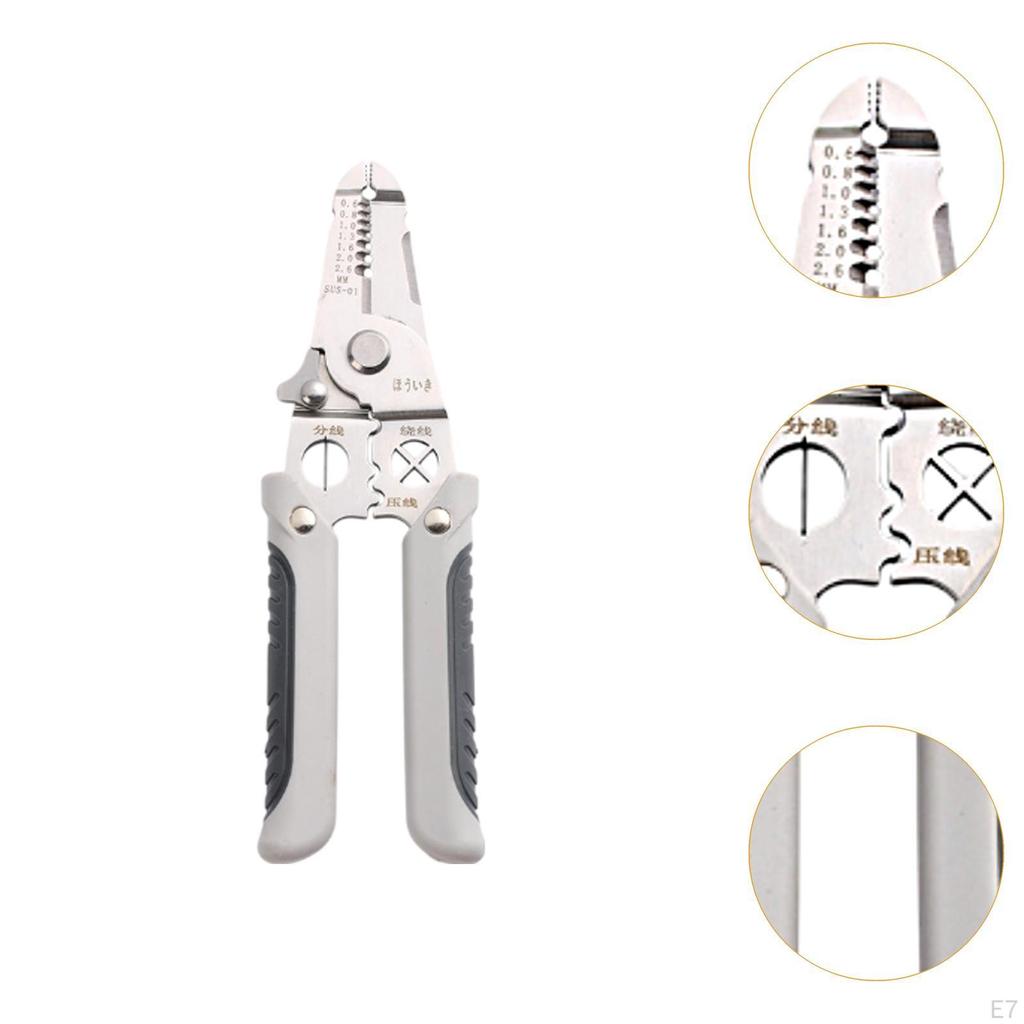 Ergonomisches Handwerkzeug zum Abisolieren und Crimpen mit Spulenwickler