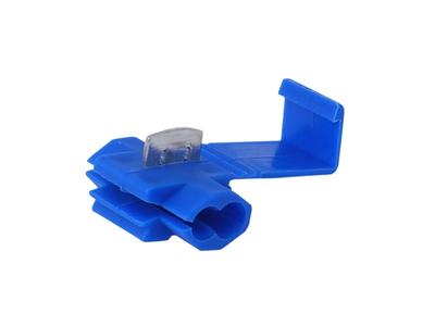 Electrical Quick Connectors, Blue, 0.75-2.5mm2, 18-14AWG, 15A Max, 5 Pcs.