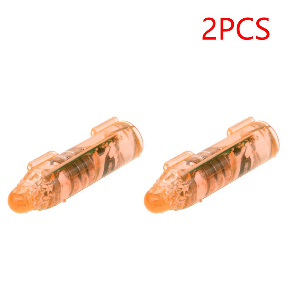 1-5 STÜCKE LED Anlockendes Fischlicht Längliche Form Angelköderlicht Unterwasserangeln Tintenfischangeln Köder Leuchtende Köder Werkzeuge