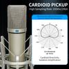 KDES U87 AI XLR Condenser Microphone Professional Cardioid Studio Mic for Recording Podcasting Voice Over Streaming Home Studio