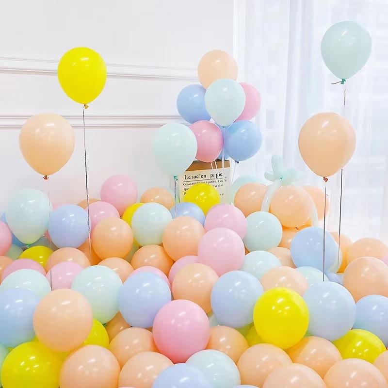 

30 шт. 10 дюймов матовый латексный шар с днем ​​рождения, рождественские свадебные украшения, подарок для ребенка, Рождественский воздушный шар для украшения pure color