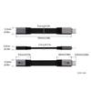 Universal USB4 V2.0 Type C Extension Cable 80Gbps Highly speed Data Transfer 8K Resolution And Fast Charging