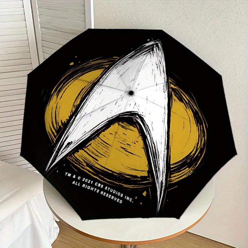 1pc Starfleet Command Themed Umbrella for Men  Women, Valentine s Day Christmas Decorative Umbrell124